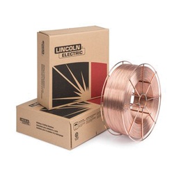 Lincoln Electric® Carbon Steel Solid MIG Wire ER70S-6 Mild Steel 0.0450in (1.1000mm) 44lb Steel Spool