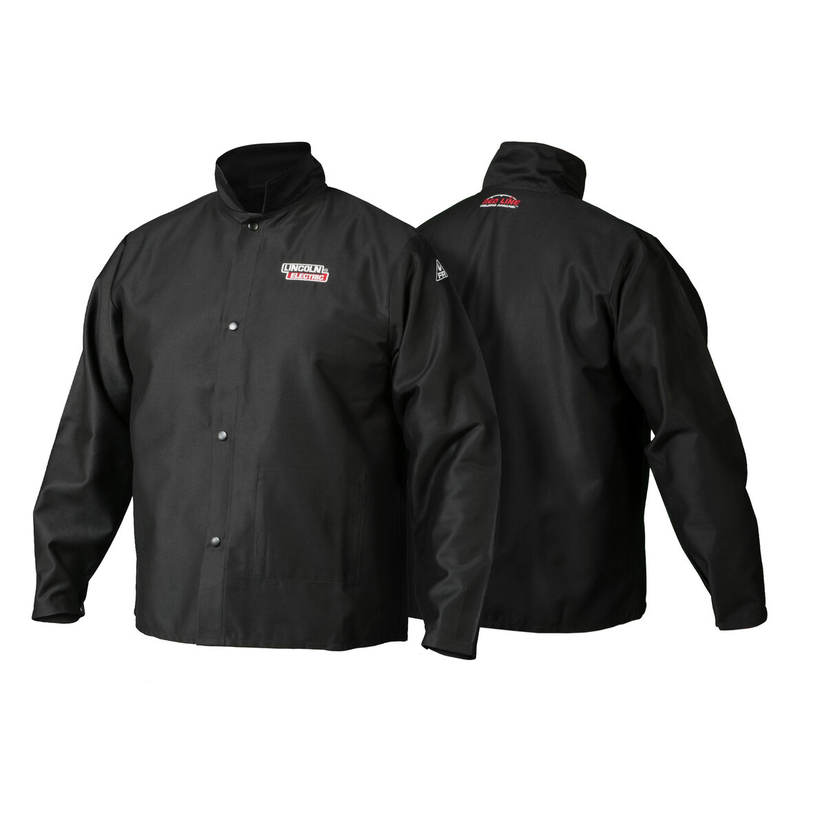 Lincoln® Electric Traditional FR Cloth Welding Jacket, 100 9 oz. Flame